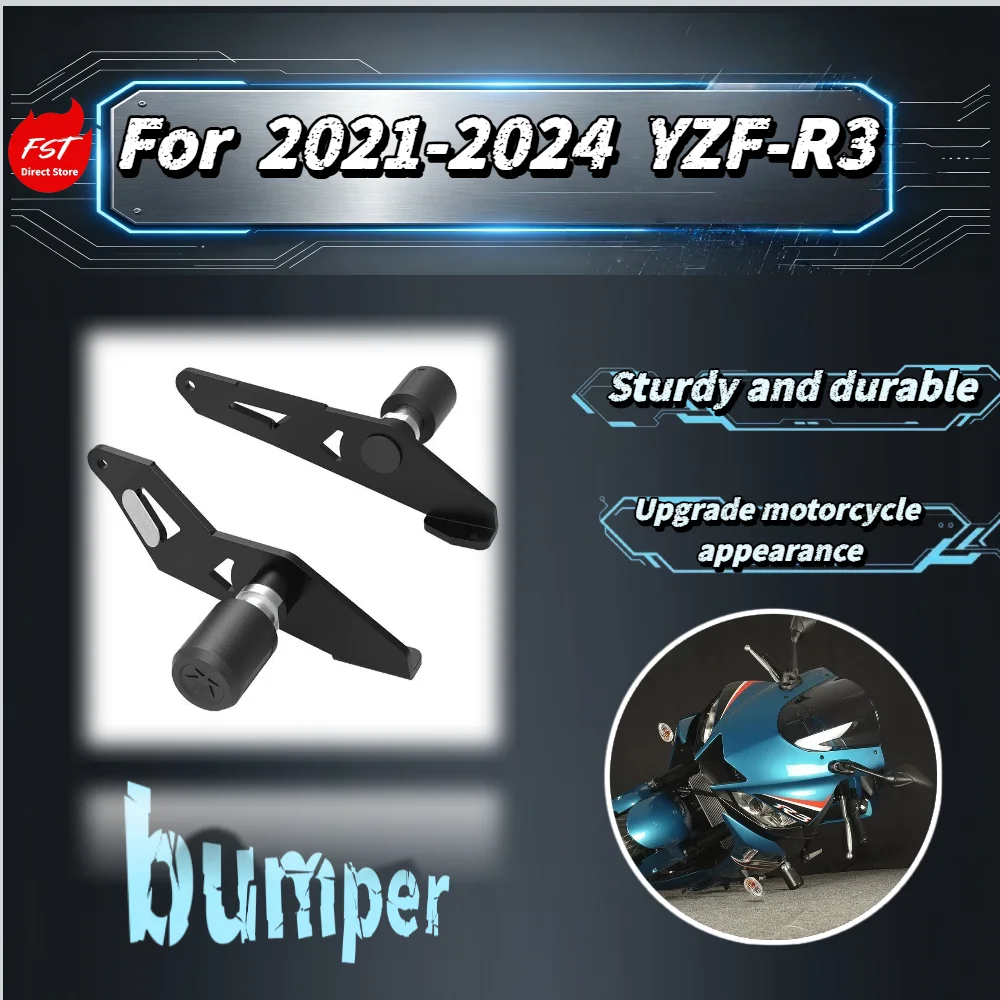 For YZF-R3 Original Vehicle Matching Racing Bumper Anti Scratch Crash Bar Anti Fall Protection Assembly Parts
For YZF-R3 Original Vehicle Matching Racing Bumper Anti Scratch Crash Bar Anti Fall Protection Assembly Parts