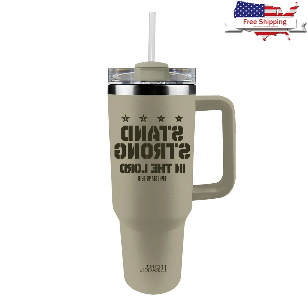 40 oz Stainless Steel Mug with Straw Vacuum Insulated Sweat-Free Travel Tumbler Fits Car Cup Holders Strong Durable Design
40 oz Stainless Steel Mug with Straw Vacuum Insulated Sweat-Free Travel Tumbler Fits Car Cup Holders Strong Durable Design