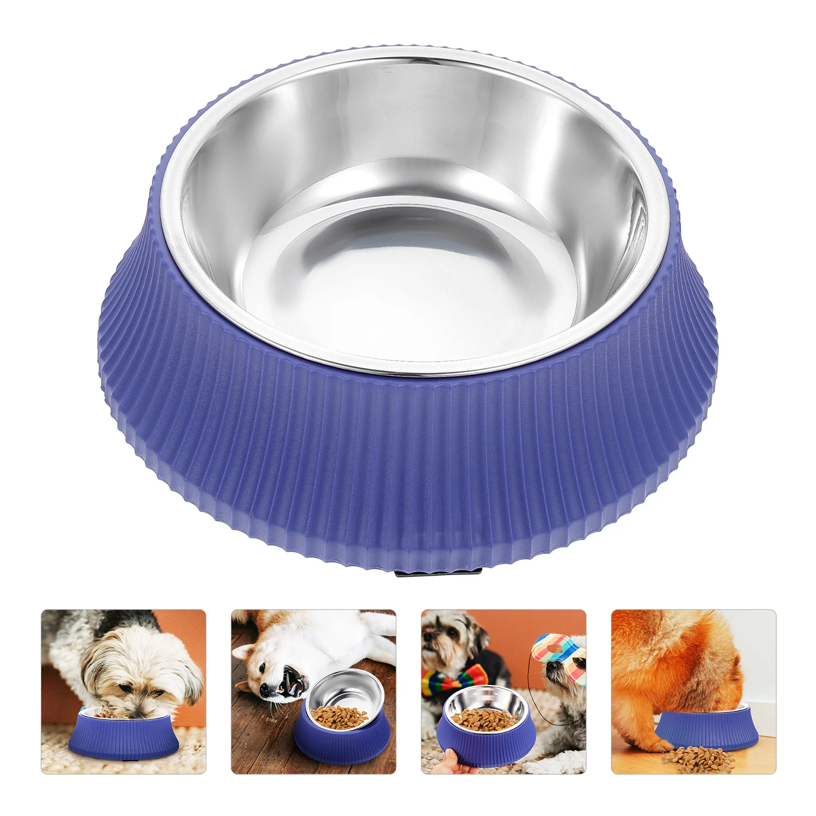 Stainless Steel Dog Bowl Blue Pet Detachable to and Concern The Hips Food Bowls Comfortable Eating
Stainless Steel Dog Bowl Blue Pet Detachable to and Concern The Hips Food Bowls Comfortable Eating