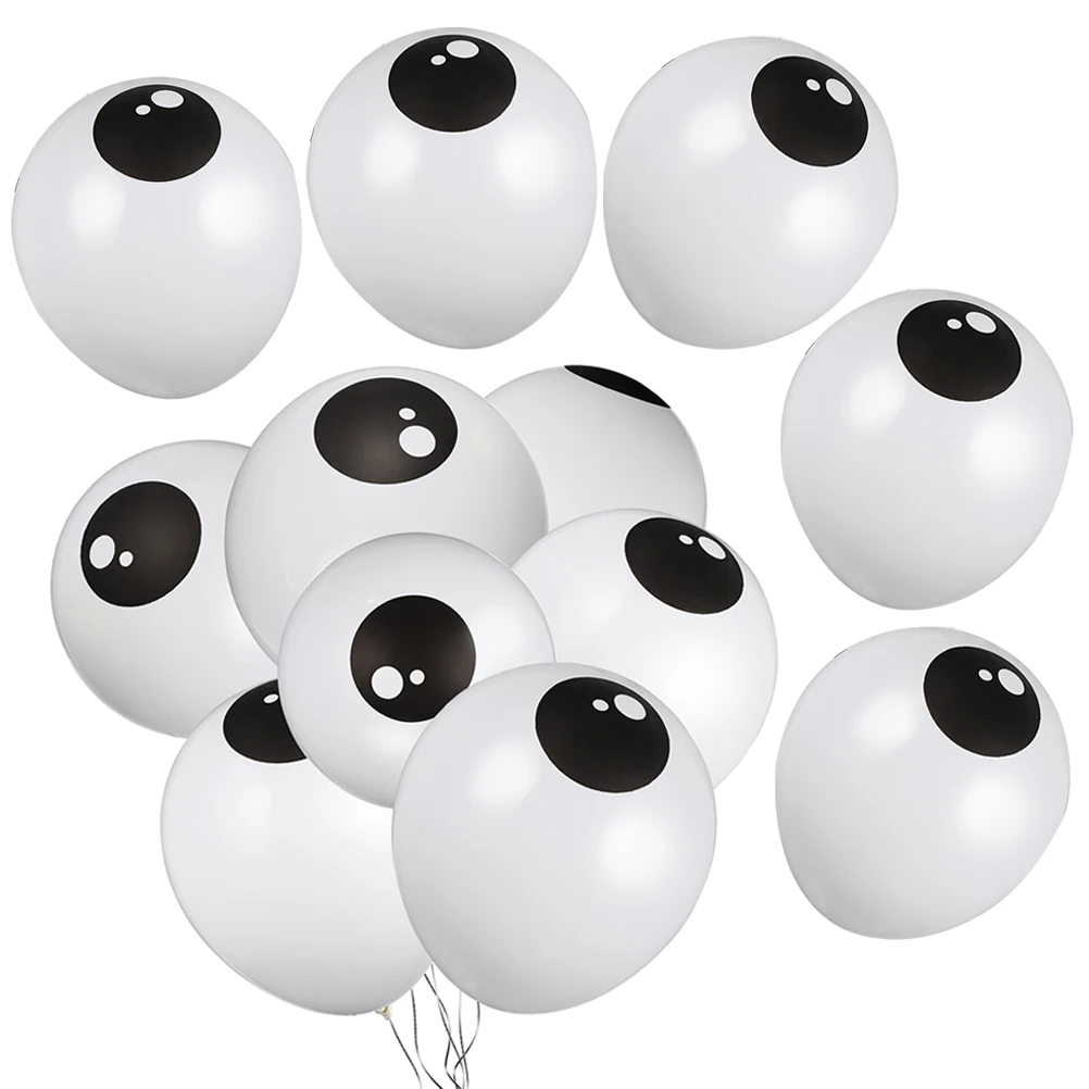 200 Pcs Eyeball Halloween Baloons Birthday Balloons Emulsion Happy Decorations Print Creepy
200 Pcs Eyeball Halloween Baloons Birthday Balloons Emulsion Happy Decorations Print Creepy