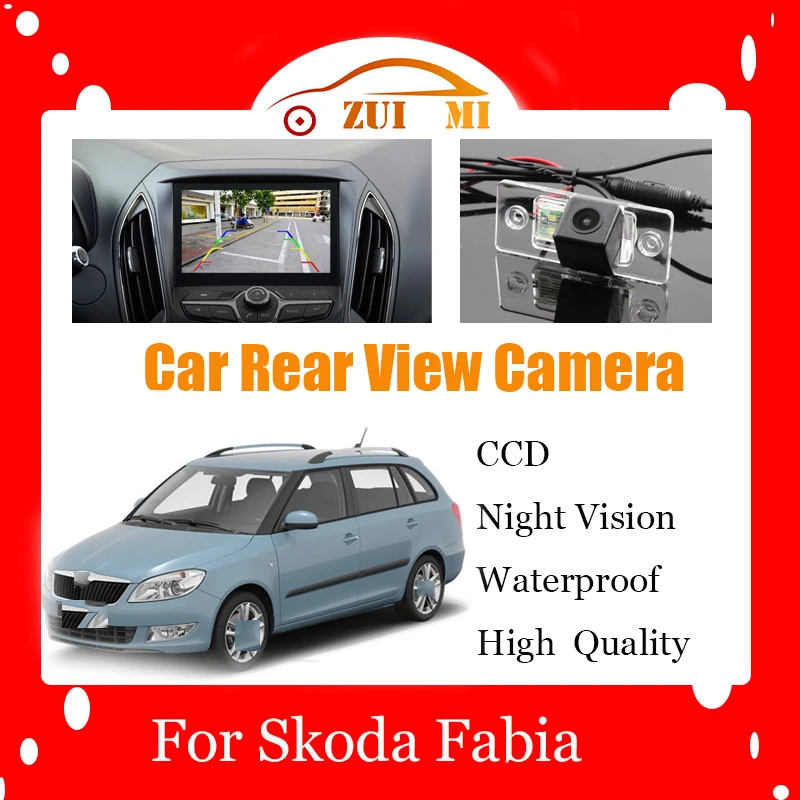 Car Reverse Rear View Auto Camera For Skoda Fabia 2007~2014 CCD Full HD Night Vision Backup Parking Camera Shockproof
Car Reverse Rear View Auto Camera For Skoda Fabia 2007~2014 CCD Full HD Night Vision Backup Parking Camera Shockproof