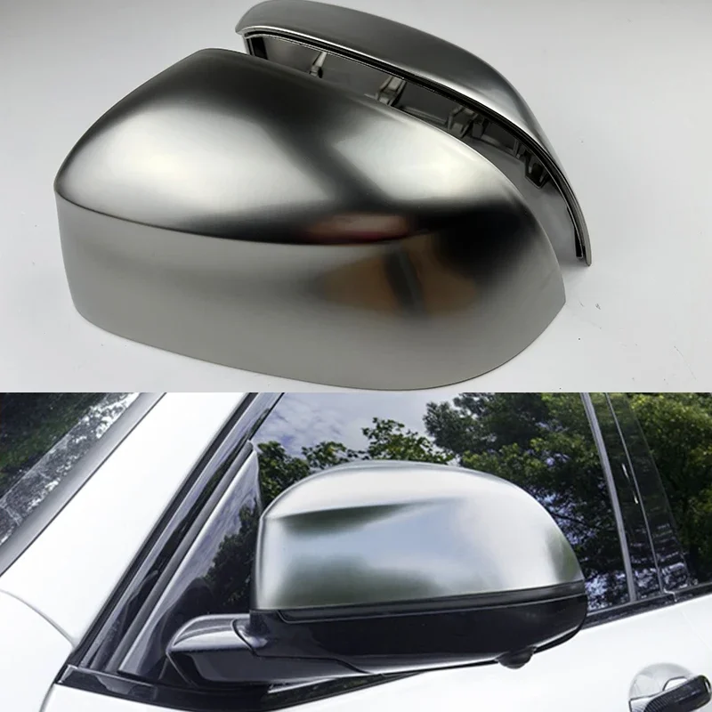 For BMW X3 G01 2018 2019 X4 G02 X5 G05 X6 X7 G07 3 G20 Car Side Wing Rear View Mirror Cover Trim Silver Cerium Grey
For BMW X3 G01 2018 2019 X4 G02 X5 G05 X6 X7 G07 3 G20 Car Side Wing Rear View Mirror Cover Trim Silver Cerium Grey