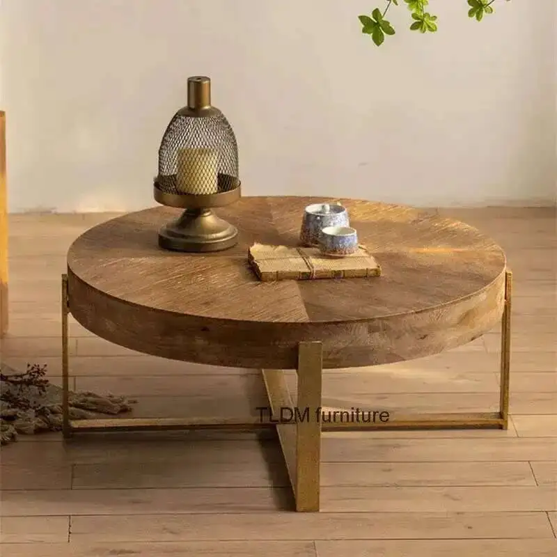 Nordic Solid Wood Coffee Tables Café Furniture Round Table Simple Retro Creative Multi-functional Household Balcony Tea Table
Nordic Solid Wood Coffee Tables Café Furniture Round Table Simple Retro Creative Multi-functional Household Balcony Tea Table