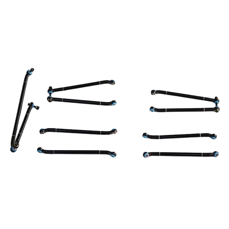 Metal Tie Rod set for the Whole Car 1/10 RC Rock Crawler Truck Frame Chassis 313mm/295mm/305/275mm SCX10 TRX4 D90 Wraith RR10
Metal Tie Rod set for the Whole Car 1/10 RC Rock Crawler Truck Frame Chassis 313mm/295mm/305/275mm SCX10 TRX4 D90 Wraith RR10