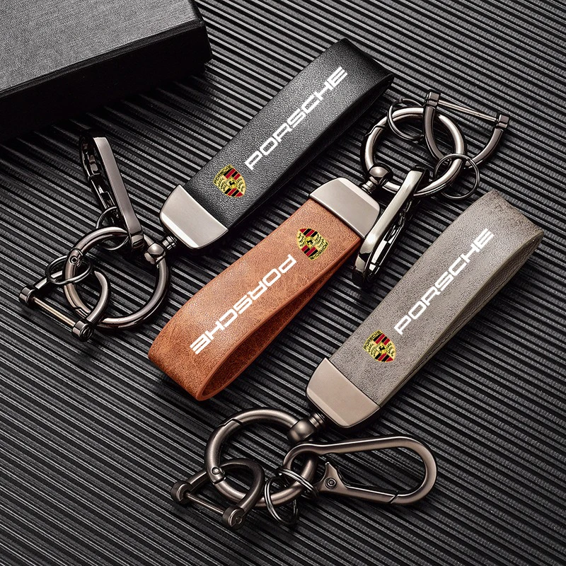 Car Vintage Leather Keychain Ring ZincAlloy Keyring For Porsche Cayenne Taycan 911 718 Panamera Macan Carrera-GT 928 944 968 944
Car Vintage Leather Keychain Ring ZincAlloy Keyring For Porsche Cayenne Taycan 911 718 Panamera Macan Carrera-GT 928 944 968 944