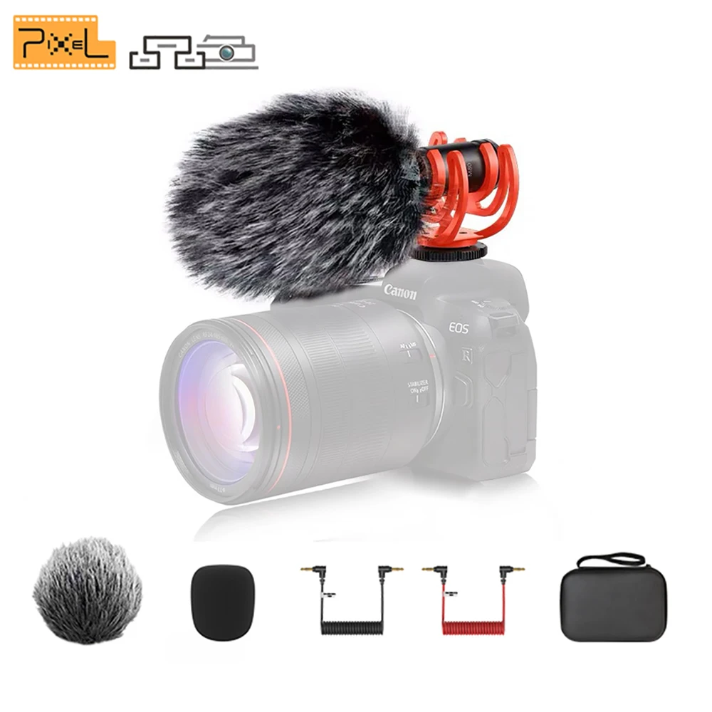 Pixel M80 Professional Shotgun Microphone for Camera Smartphone PC Laptop Youtube Recording Interview Recording
Pixel M80 Professional Shotgun Microphone for Camera Smartphone PC Laptop Youtube Recording Interview Recording
