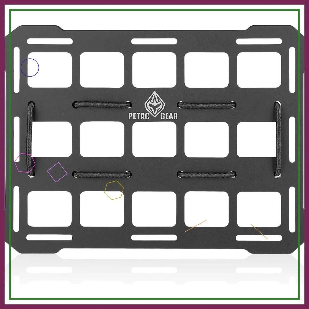 Rigid Molle Panel for Vehicles, Car Headrest Organizer, Truck Mount Panels for Tactical Gears (Black)
Rigid Molle Panel for Vehicles, Car Headrest Organizer, Truck Mount Panels for Tactical Gears (Black)