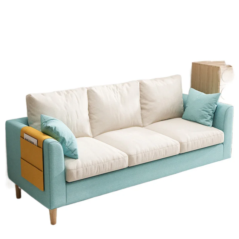 Fabric sofa, small apartment rental bedroom double sofa, simple modern Internet celebrity style
Fabric sofa, small apartment rental bedroom double sofa, simple modern Internet celebrity style