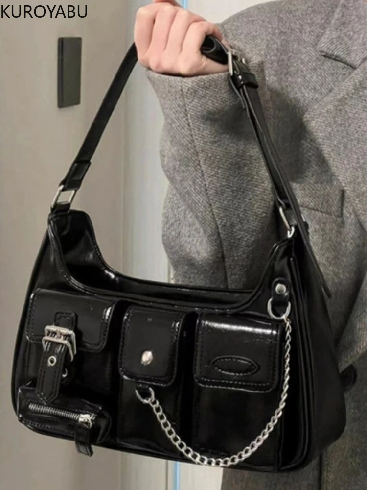 Vintage Simple Ladies Commute Tote Bag Women's Business Shoulder Bags Pu Leather Female Underarm Chain Fashion Handbags Purse
Vintage Simple Ladies Commute Tote Bag Women's Business Shoulder Bags Pu Leather Female Underarm Chain Fashion Handbags Purse
