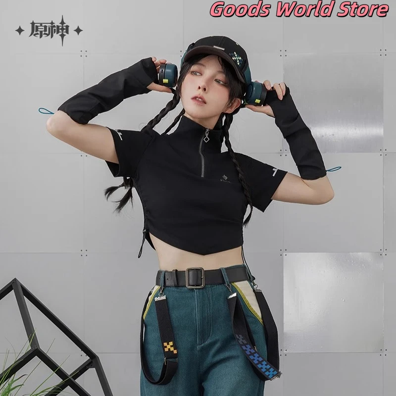 Original Kinich Half-zipped sleeve T-shirt Mihoyo Genshin Impact Kinich Cosplay Anime Game Figure Kinich Role Play Clothes Gift
Original Kinich Half-zipped sleeve T-shirt Mihoyo Genshin Impact Kinich Cosplay Anime Game Figure Kinich Role Play Clothes Gift