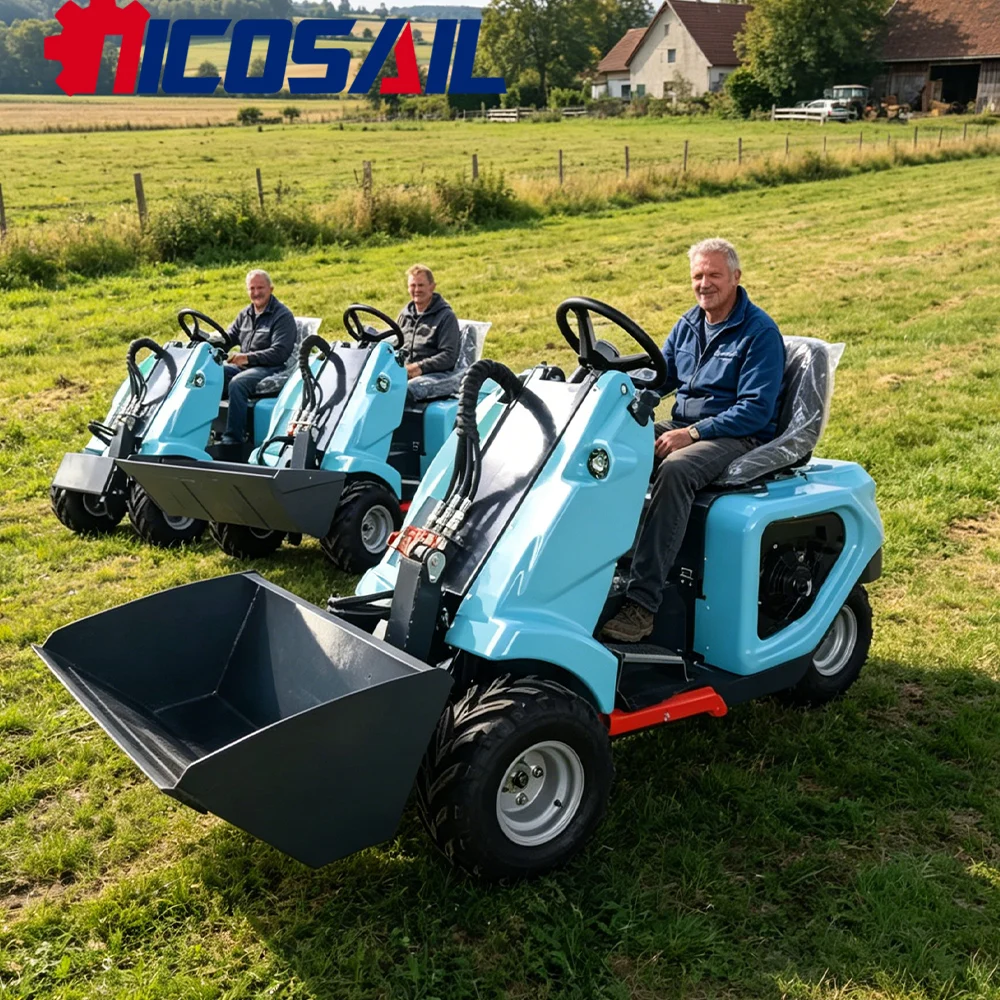 Custom 3 Wheel Compact Loader for Nursery Stock Handling CE Euro 5 Material Transport Machine
Custom 3 Wheel Compact Loader for Nursery Stock Handling CE Euro 5 Material Transport Machine