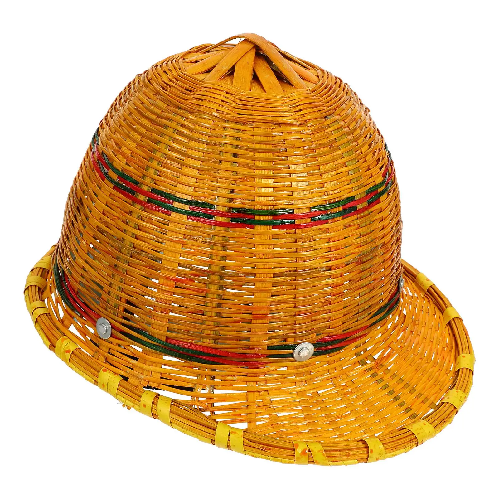 Bamboo Woven Sun Hat Durable Construction Protective Air Circulation Comfortable Fit Safety Hard Hats Outdoor Labor
Bamboo Woven Sun Hat Durable Construction Protective Air Circulation Comfortable Fit Safety Hard Hats Outdoor Labor