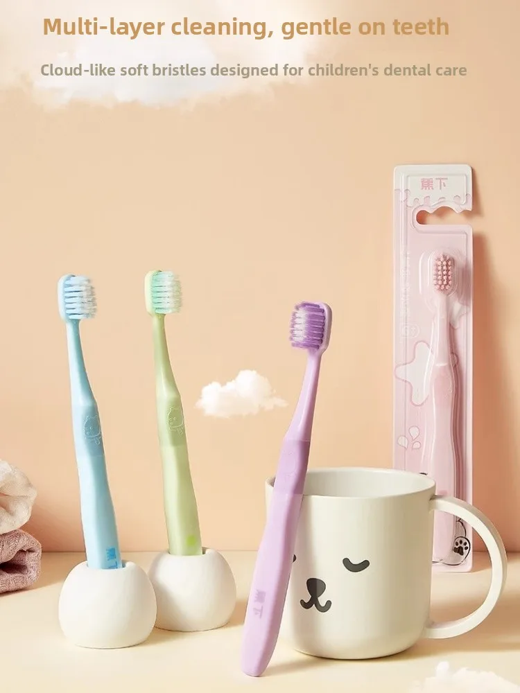 Banana Leaf Macaron Children's Toothbrush Fine Silk High End Student Luxury Gum Protection Toothbrush Independent Packaging
Banana Leaf Macaron Children's Toothbrush Fine Silk High End Student Luxury Gum Protection Toothbrush Independent Packaging