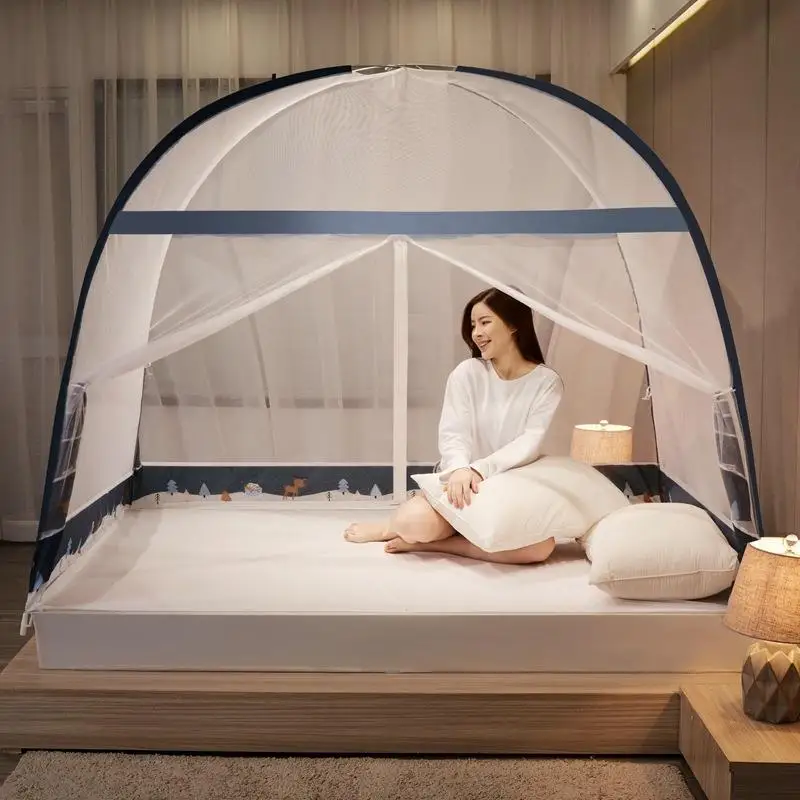 Mongolian Tent Mosquito Net Double Door Zipper No Installation Required Breathable Polyester Fibre Glass Fibre Frame Universa...
Mongolian Tent Mosquito Net Double Door Zipper No Installation Required Breathable Polyester Fibre Glass Fibre Frame Universa...