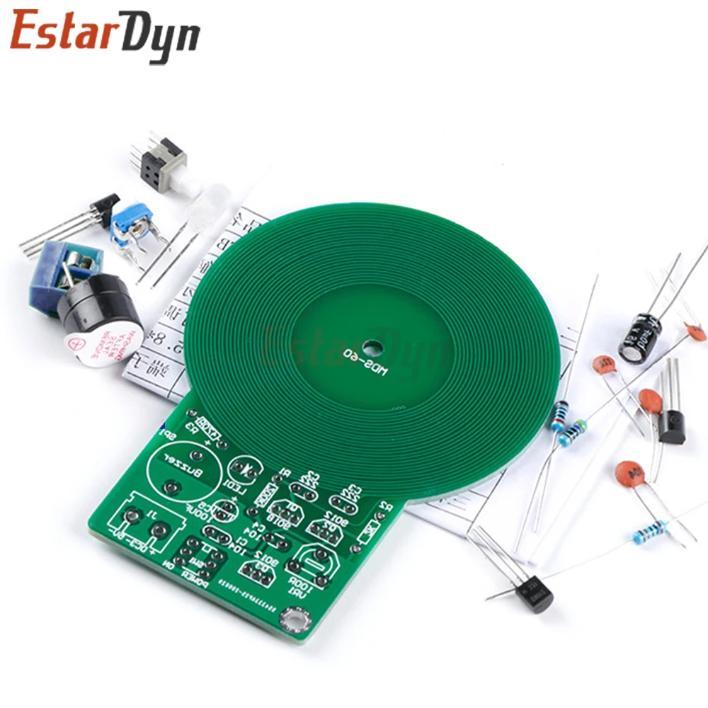 JS-60 DIY Metal Detector Kit DIY Electronic Kit DC 3V-5V 60mm Non-contact Sensor Board Module Part Metal
JS-60 DIY Metal Detector Kit DIY Electronic Kit DC 3V-5V 60mm Non-contact Sensor Board Module Part Metal