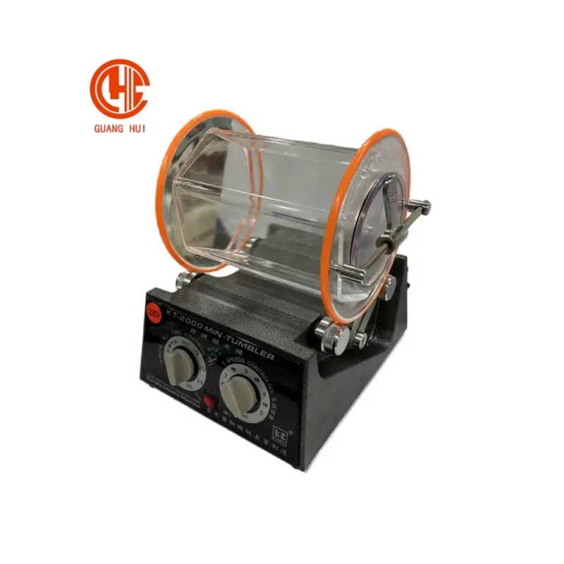 【New】Guanghui 220V 100W Gray Color Mechanical Timing Roller Plug-in Jewellery Polishing Machine Plastic+Metal Jewelry Tools Equi
【New】Guanghui 220V 100W Gray Color Mechanical Timing Roller Plug-in Jewellery Polishing Machine Plastic+Metal Jewelry Tools Equi