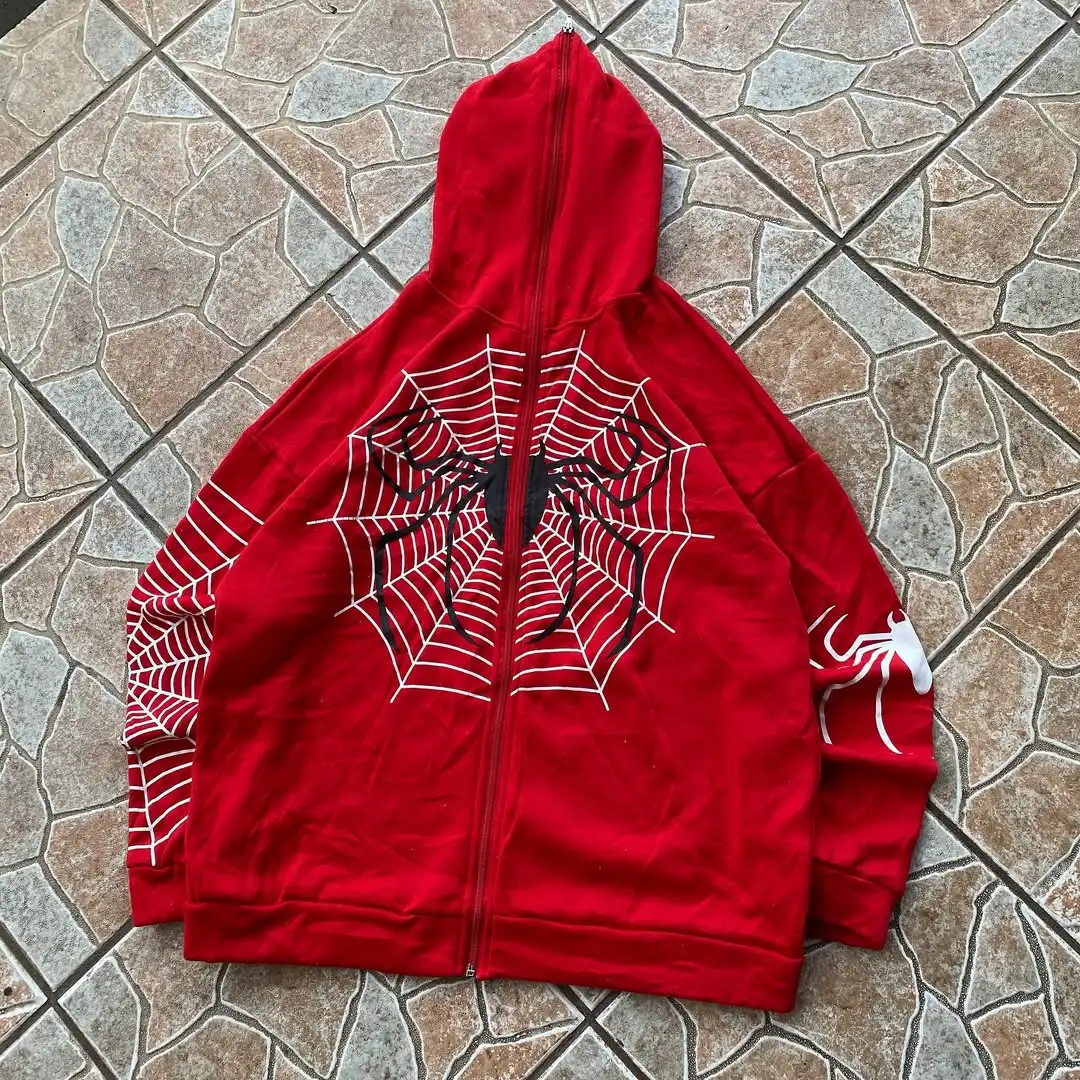 Y2k модный принт паука в стиле Харадзюку уличный хип-хоп мужская свободная повседневная модная пара негабаритная спортивная одежда на открытом воздухе
Y2k модный принт паука в стиле Харадзюку уличный хип-хоп мужская свободная повседневная модная пара негабаритная спортивная одежда на открытом воздухе