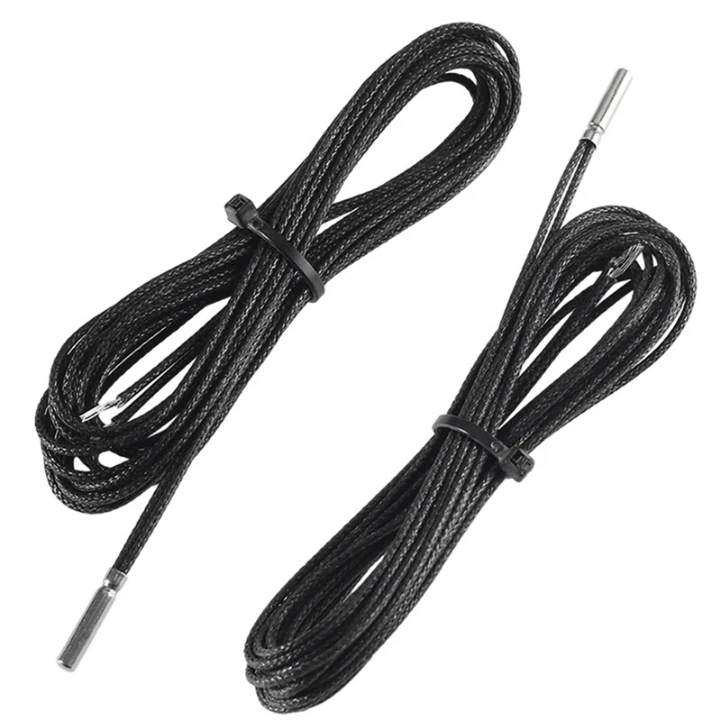 PT1000 Probe Up to 450 Degree Line 1M Platinum Thermal Resistance Sensor for 3D Printer Volcano/ V6 Heater Block
PT1000 Probe Up to 450 Degree Line 1M Platinum Thermal Resistance Sensor for 3D Printer Volcano/ V6 Heater Block