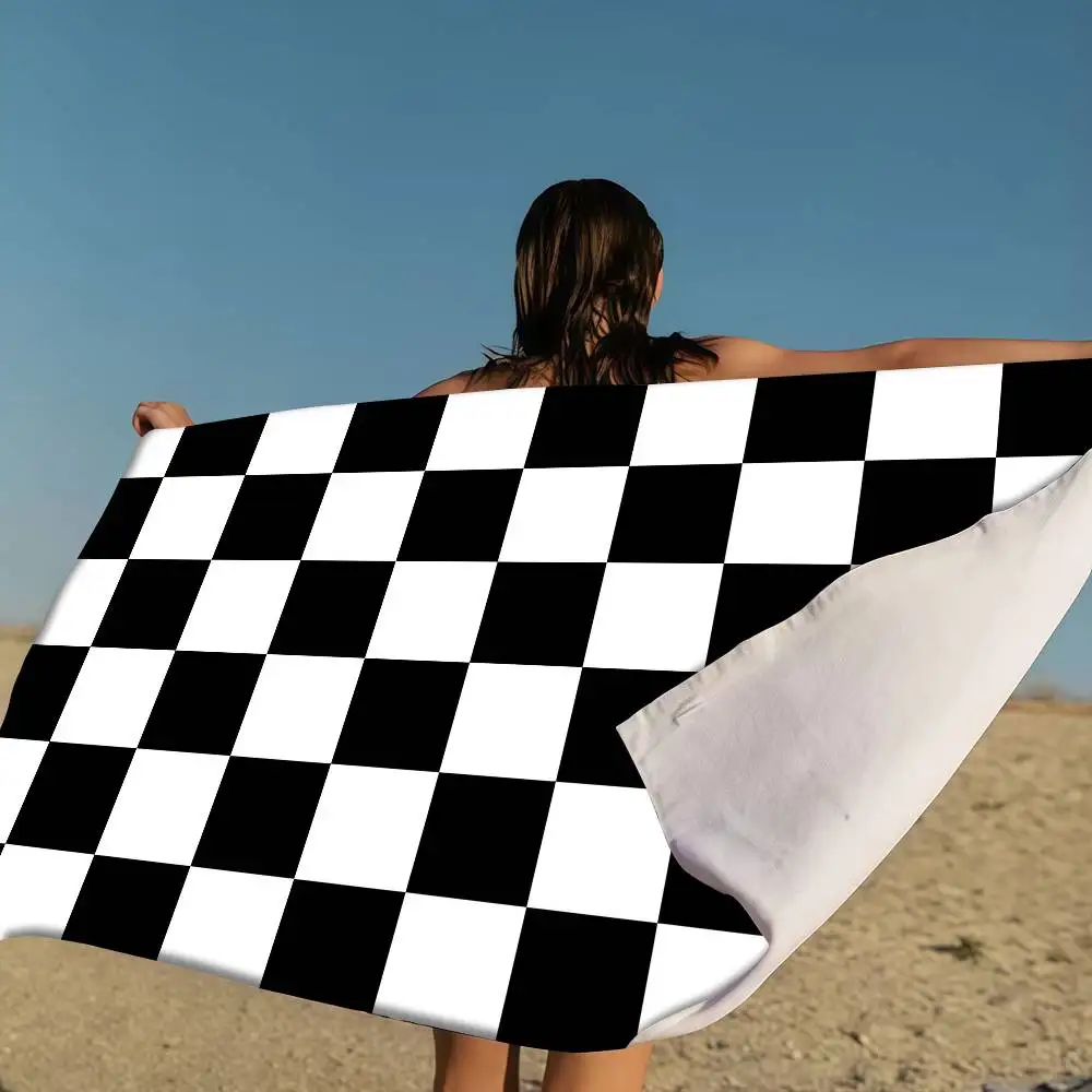 Checkered Microfiber Beach Towel Absorbent Quick Dry Soft Yoga Swimming Resort Mountain Climbing Towel
Checkered Microfiber Beach Towel Absorbent Quick Dry Soft Yoga Swimming Resort Mountain Climbing Towel