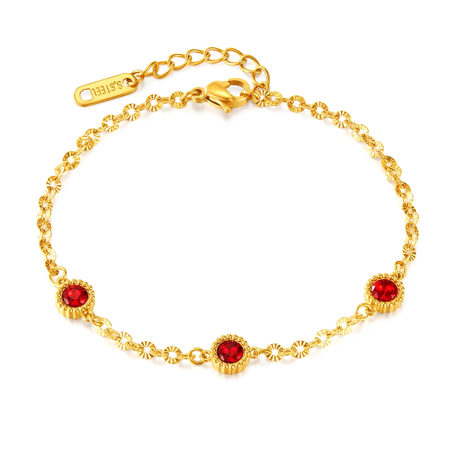 Minimalist OL Style Stainless Steel Bracelet for Women – Elegant Zircon Stone Chain Fashion Jewelry
Minimalist OL Style Stainless Steel Bracelet for Women – Elegant Zircon Stone Chain Fashion Jewelry