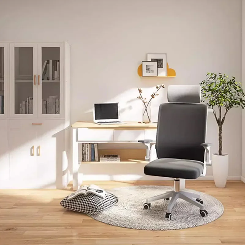 Cushion Comfortable Office Chair Back Support Modern Swivel Office Chairs Living Room Chaise Ergonomique Bureau Furniture
Cushion Comfortable Office Chair Back Support Modern Swivel Office Chairs Living Room Chaise Ergonomique Bureau Furniture
