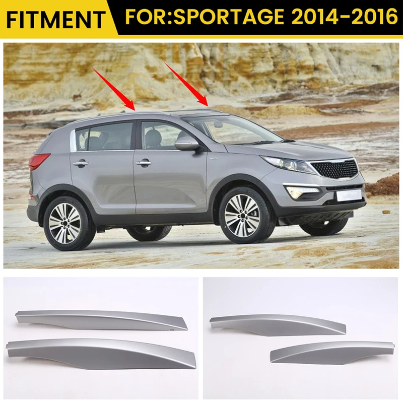 Car Roof Rack Rail End Cover Shell 87251-4T001 87252-4T001 87261-4T001 87262-4T001 For Kia Sportage 2014-2016
Car Roof Rack Rail End Cover Shell 87251-4T001 87252-4T001 87261-4T001 87262-4T001 For Kia Sportage 2014-2016