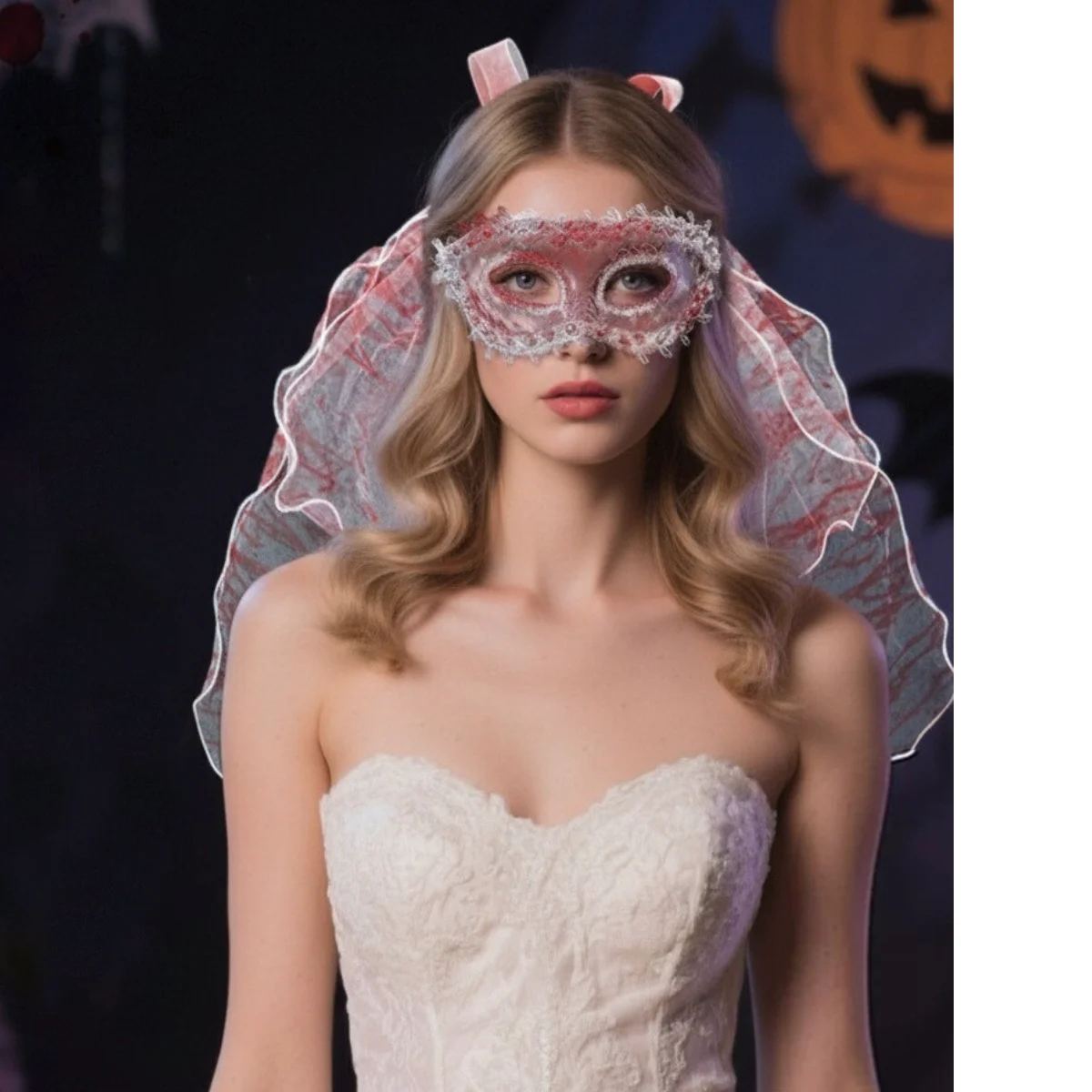 Elegant Lace Mesh Mask Set Red Veil Design Lightweight Comfortable For Adult Masquerade Ball And Halloween Party Cosplay
Elegant Lace Mesh Mask Set Red Veil Design Lightweight Comfortable For Adult Masquerade Ball And Halloween Party Cosplay