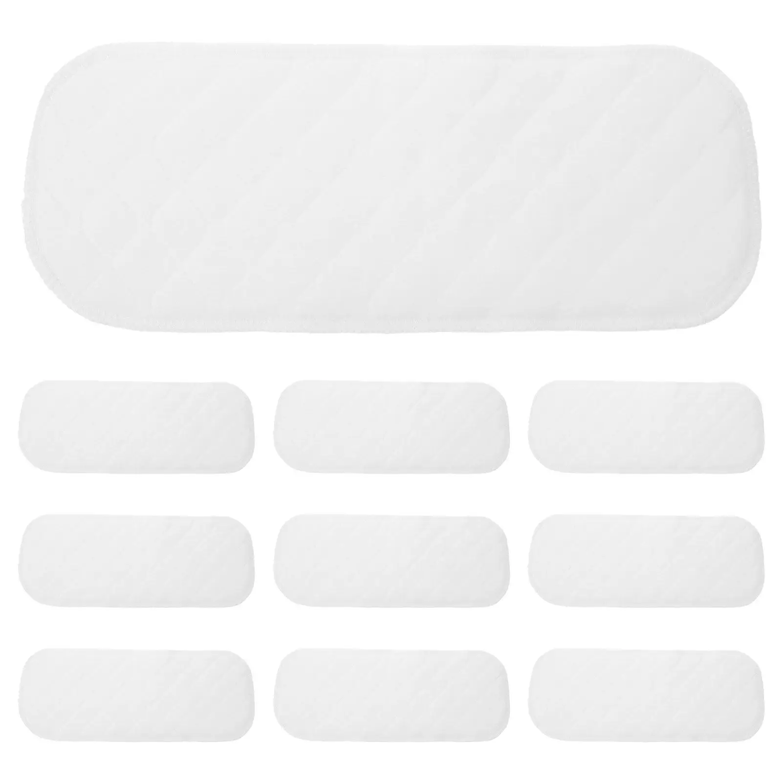 10Pcs Baby Diaper Inserts Ultra Absorbent Reusable Washable Cloth Diaper Pads for Newborn Pocket Cloth Diapers Burp
10Pcs Baby Diaper Inserts Ultra Absorbent Reusable Washable Cloth Diaper Pads for Newborn Pocket Cloth Diapers Burp