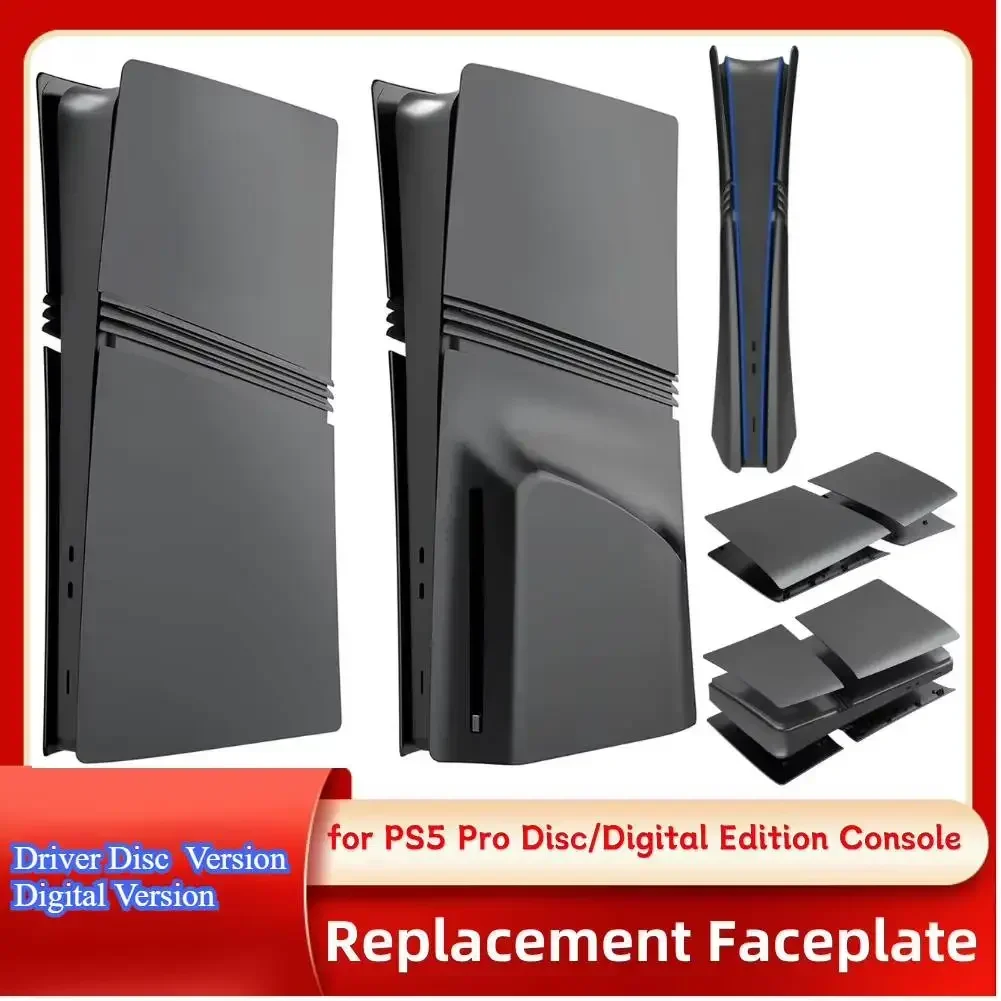 Replace Protective Shell Case for PS5 Pro Disc/Digital Console Replacement Faceplate Anti-Scratch Face Plate Console Cover Kit
Replace Protective Shell Case for PS5 Pro Disc/Digital Console Replacement Faceplate Anti-Scratch Face Plate Console Cover Kit