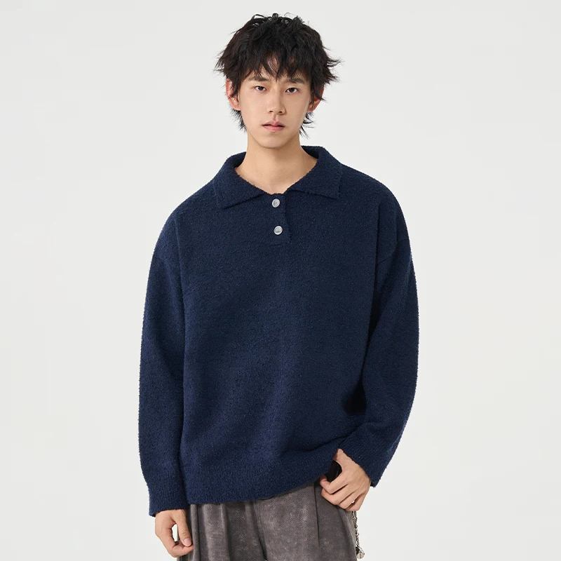 Men's Outdoor Casual Trend POLO Pullover Sweater Is Fashionable for Wearing Inside Outside Breathable Cold Resistant Warm Top
Men's Outdoor Casual Trend POLO Pullover Sweater Is Fashionable for Wearing Inside Outside Breathable Cold Resistant Warm Top