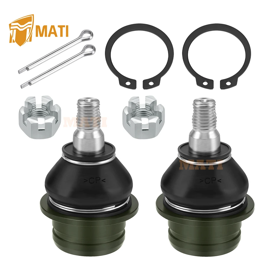 M MATI 2PCS Front Upper or Lower A-Arm Ball Joint Compatible with Suzuki QuadSport KingQuad LT-Z400 LT-F250 LT-A450X LT-A500
M MATI 2PCS Front Upper or Lower A-Arm Ball Joint Compatible with Suzuki QuadSport KingQuad LT-Z400 LT-F250 LT-A450X LT-A500
