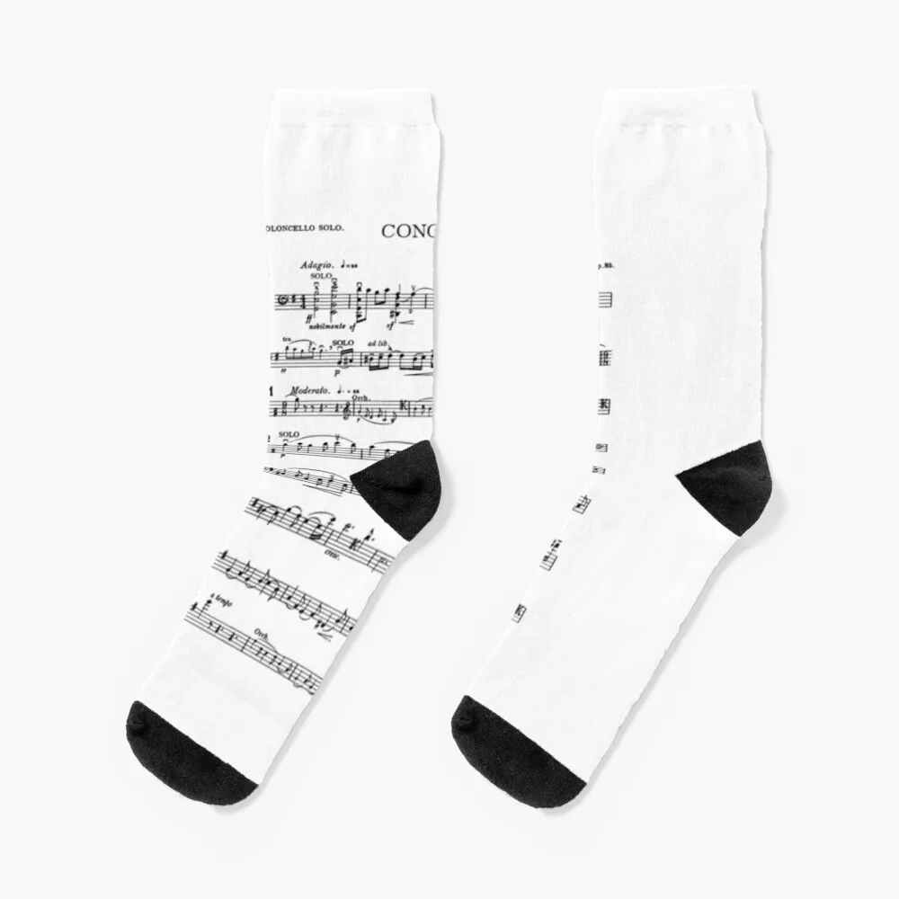 Elgar Cello Concerto Socks Women's short socks Men's soccer sock Men's winter socks gift for men
Elgar Cello Concerto Socks Women's short socks Men's soccer sock Men's winter socks gift for men