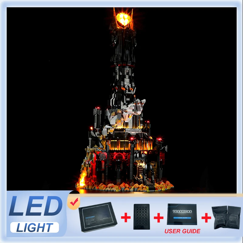Комплект светодиодных фонарей своими руками для LEGO 10333 Barad-Dûr (только светодиодный светильник, без модели блоков)
Комплект светодиодных фонарей своими руками для LEGO 10333 Barad-Dûr (только светодиодный светильник, без модели блоков)