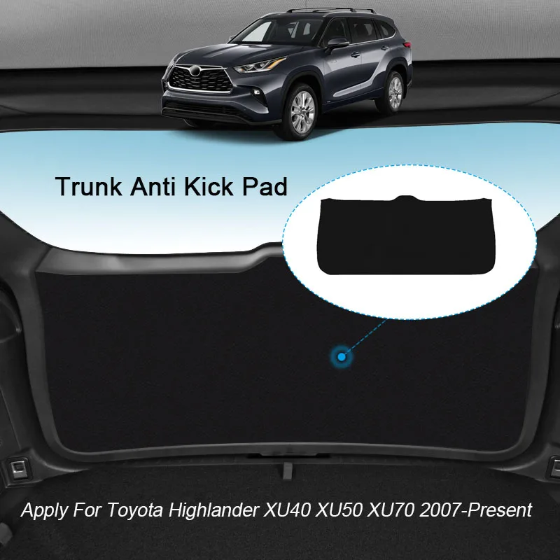 Автомобильный коврик из искусственной кожи для Toyota Highlander XU40 XU50 XU70 2007-настоящее время, противоударная подушка багажника, пылезащитная наклейка на заднюю дверь
Автомобильный коврик из искусственной кожи для Toyota Highlander XU40 XU50 XU70 2007-настоящее время, противоударная подушка багажника, пылезащитная наклейка на заднюю дверь