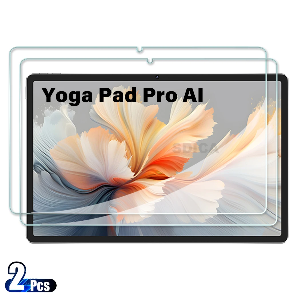 2PCS For Lenovo Yoga Pad Pro AI 12.7 inch Tempered Glass Screen Protector TB520FU Tablet Anti Scratch HD Protective Film
2PCS For Lenovo Yoga Pad Pro AI 12.7 inch Tempered Glass Screen Protector TB520FU Tablet Anti Scratch HD Protective Film