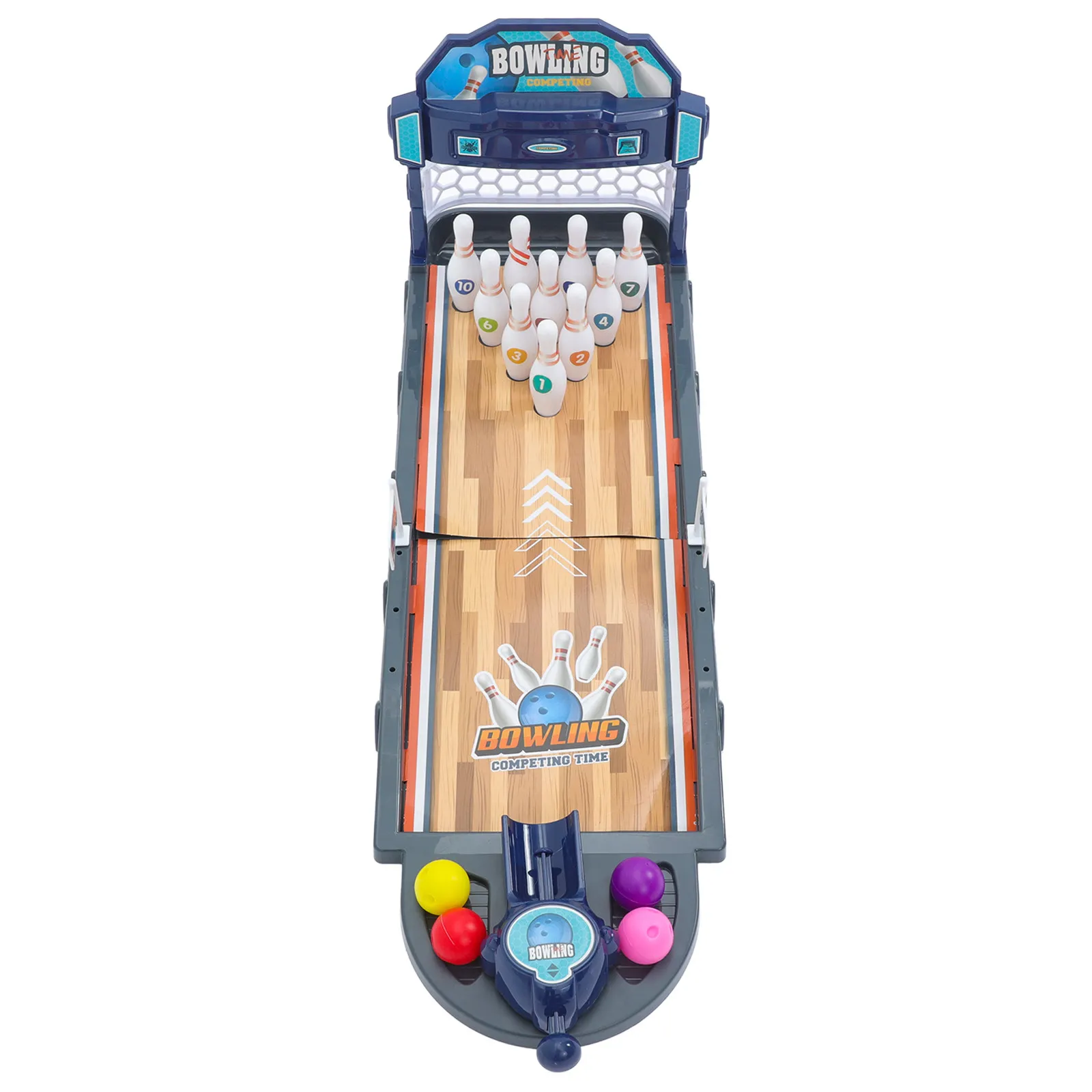 1Set Safe ABS Bowling Game Set for Kids Toddlers Indoor Tabletop Recreation Family Interactive Play Coordination Motor Skills
1Set Safe ABS Bowling Game Set for Kids Toddlers Indoor Tabletop Recreation Family Interactive Play Coordination Motor Skills