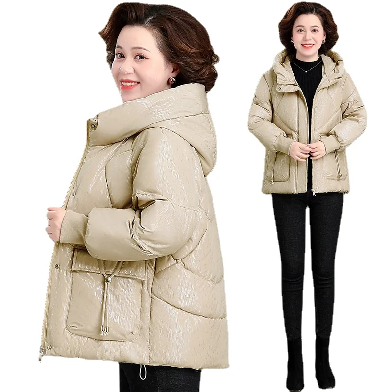 XL-5XLWinter New Fashion Women Cotton Coat Thickened Hooded Loose Down Cotton Short Parka Casual Warm Women Snow Wear Overcoat
XL-5XLWinter New Fashion Women Cotton Coat Thickened Hooded Loose Down Cotton Short Parka Casual Warm Women Snow Wear Overcoat