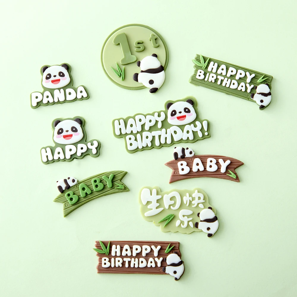 Mirosie Children's Day Panda Silicone Molds Round Brand Happy Birthday Baby Party Fondant Chocolate Mould Cake Decorating Tools
Mirosie Children's Day Panda Silicone Molds Round Brand Happy Birthday Baby Party Fondant Chocolate Mould Cake Decorating Tools