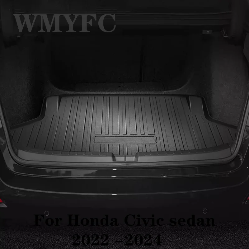 Коврик для заднего багажника автомобиля для Honda Civic 11th e:HEV 2022-2024, коврики из ТПЭ, водонепроницаемый переносной грузовой поднос
Коврик для заднего багажника автомобиля для Honda Civic 11th e:HEV 2022-2024, коврики из ТПЭ, водонепроницаемый переносной грузовой поднос
