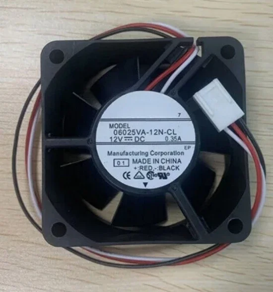 Brand New Original 06025VA-12N-CL DC 12V 0.35A 60x60x25mm 3-Wire Server Cooling Fan Fast delivery
Brand New Original 06025VA-12N-CL DC 12V 0.35A 60x60x25mm 3-Wire Server Cooling Fan Fast delivery