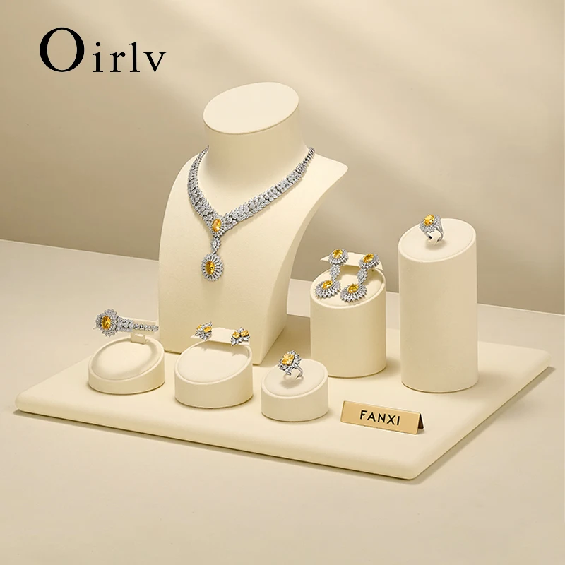 Oirlv Бежевая подставка для ювелирных изделий из микрофибры, стойка, реквизит, витрина для магазина, витрина для ожерелья, серег, держателя для колец, подставка
Oirlv Бежевая подставка для ювелирных изделий из микрофибры, стойка, реквизит, витрина для магазина, витрина для ожерелья, серег, держателя для колец, подставка