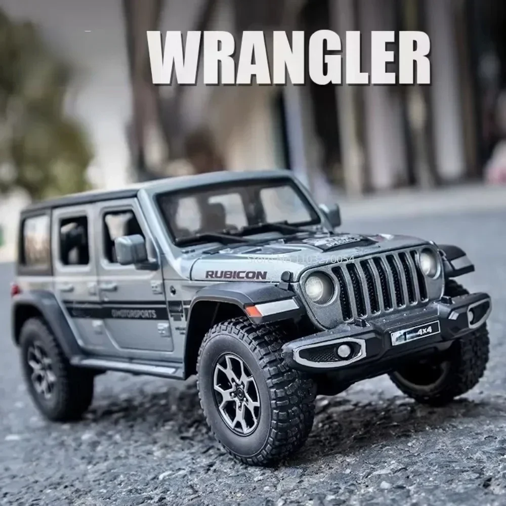 1/22 Wrangler SUV Alloy Model Car Toys Diecast Metal Off-Road Vehicles Simulation With Sound & Light Kids Toy Decoration Gifts
1/22 Wrangler SUV Alloy Model Car Toys Diecast Metal Off-Road Vehicles Simulation With Sound & Light Kids Toy Decoration Gifts