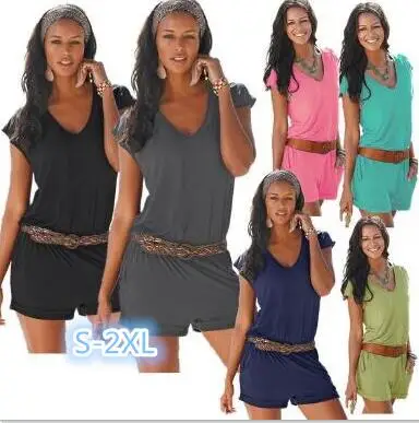 2024 Vacation Sexy Fashion Summer women deep V-neck casual short Jumpsuit Solid Color NEW
2024 Vacation Sexy Fashion Summer women deep V-neck casual short Jumpsuit Solid Color NEW