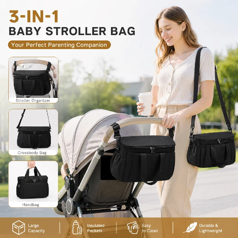 Outdoor Waterproof Windproof Large Capacity Baby Stroller Organizer Diaper Bag Mommy Multifunctional Cloth Handbag Accessory
Outdoor Waterproof Windproof Large Capacity Baby Stroller Organizer Diaper Bag Mommy Multifunctional Cloth Handbag Accessory