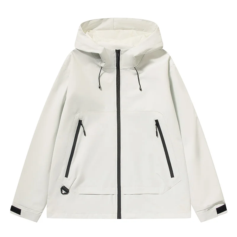 Outdoor Hooded Hiking Jacket for Men Comfortable Windproof Trekking Coats Solid Color All-match Male Clothes Spring Fashion New
Outdoor Hooded Hiking Jacket for Men Comfortable Windproof Trekking Coats Solid Color All-match Male Clothes Spring Fashion New
