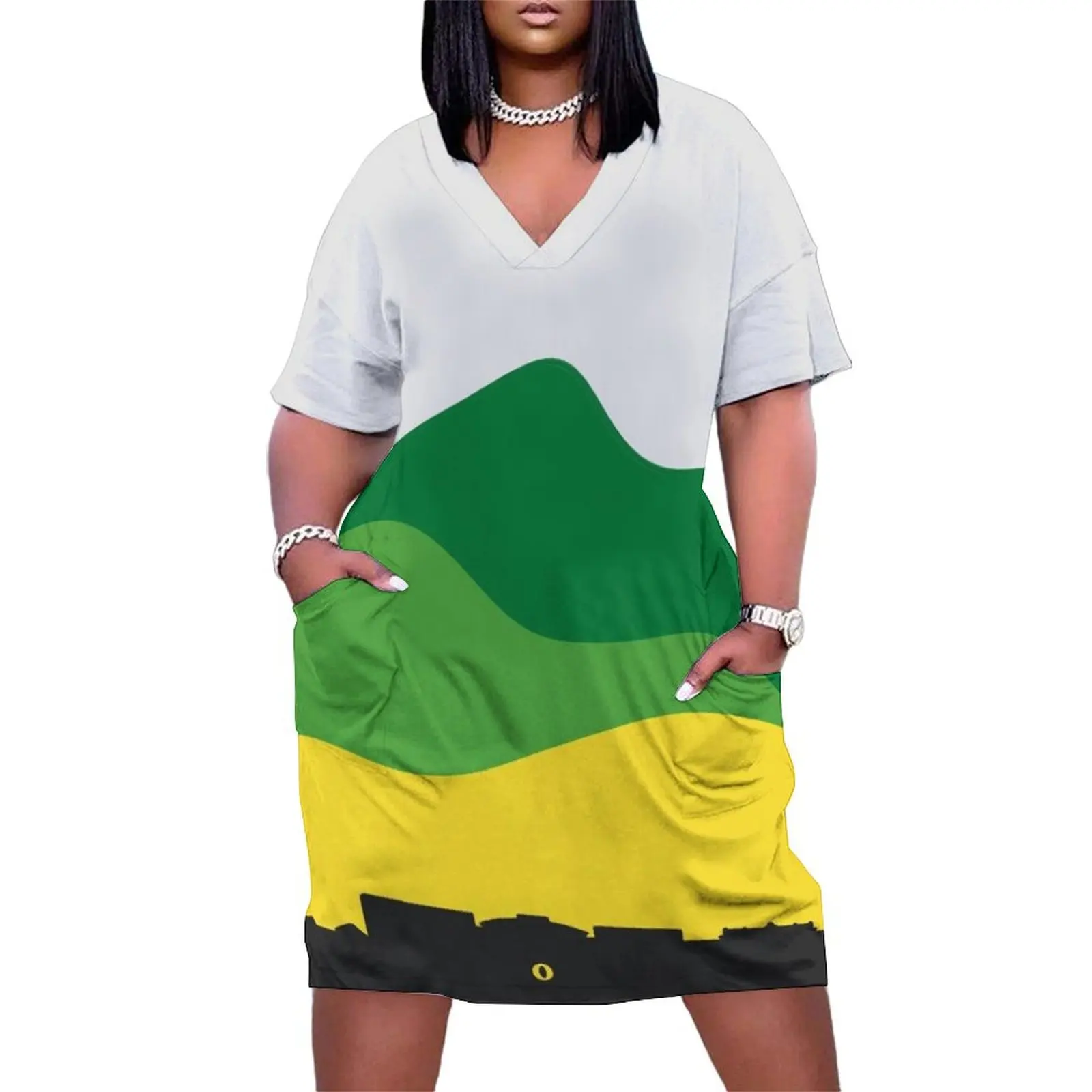 Oregon Skyline Loose Pocket Dress sexy short dresses daring loose women's dress
Oregon Skyline Loose Pocket Dress sexy short dresses daring loose women's dress