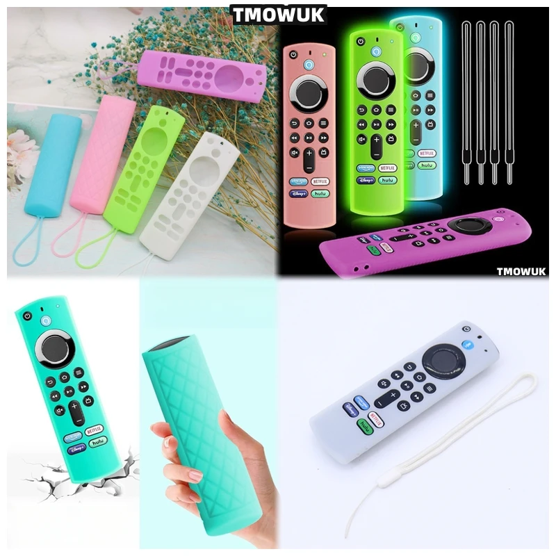 For Fire TV Stick 4K Media Player2 TV Remote Control Silicone Protective Cover Case Shockproof Anti-drop Anti-scratch
For Fire TV Stick 4K Media Player2 TV Remote Control Silicone Protective Cover Case Shockproof Anti-drop Anti-scratch