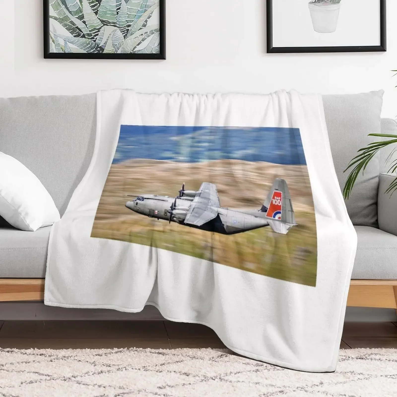 RAF C130 Hercules Low Level in the Mach Loop Throw Blanket sofa bed Thin Picnic Heavy Blankets
RAF C130 Hercules Low Level in the Mach Loop Throw Blanket sofa bed Thin Picnic Heavy Blankets