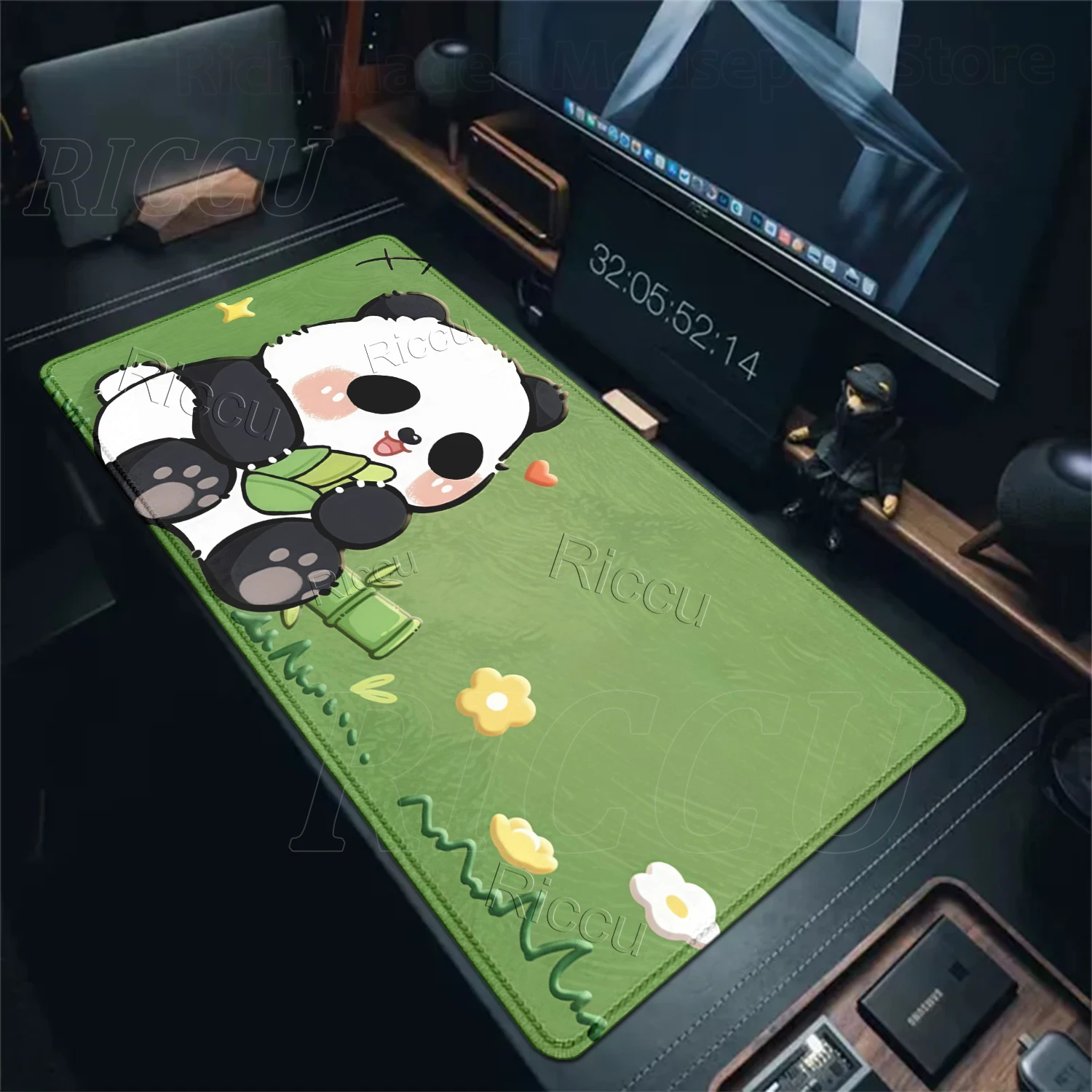 Kawaii Panda Design Mouse Pad Large PC Offices Accessories Game Table Carpet Rubber Anti-slip Stitch Edge Keyboard Mats Desk Rug
Kawaii Panda Design Mouse Pad Large PC Offices Accessories Game Table Carpet Rubber Anti-slip Stitch Edge Keyboard Mats Desk Rug