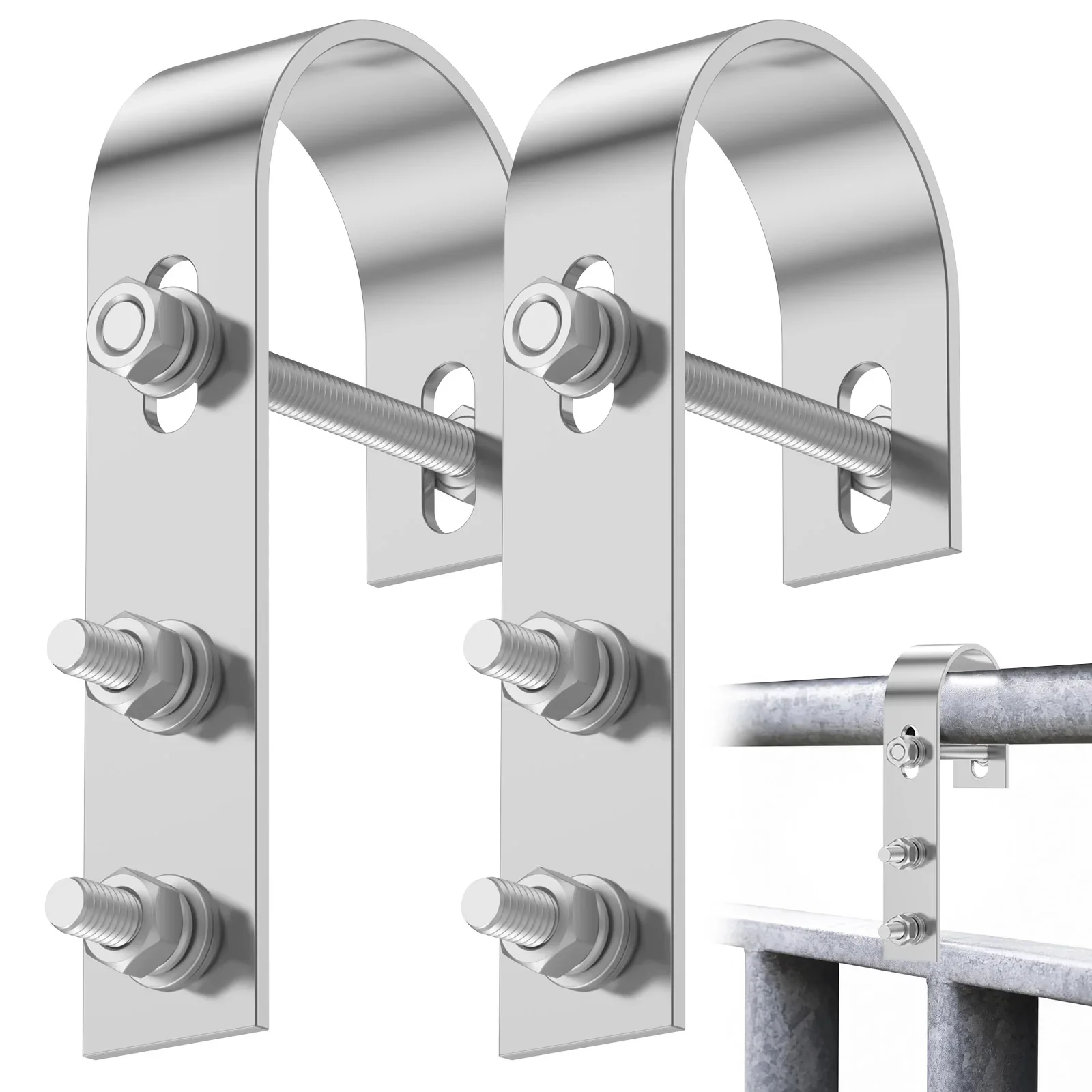 Drill Free Solar Panel Mount Bracket 304 Stainless Steel PV Module Railing Hooks Complete Hardware Kit For Balcony Roof Caravan
Drill Free Solar Panel Mount Bracket 304 Stainless Steel PV Module Railing Hooks Complete Hardware Kit For Balcony Roof Caravan